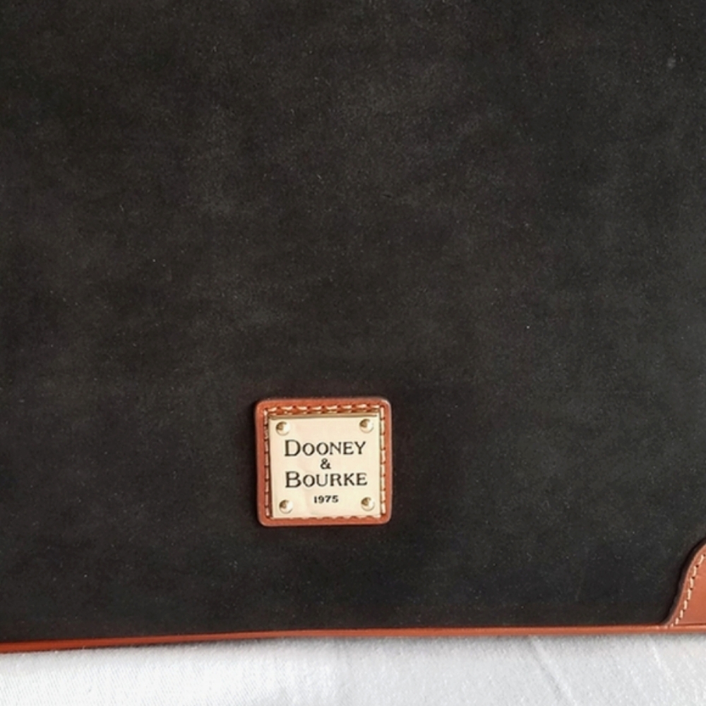 Dooney & Bourke Suede Hobo Handbag Limited Edition - Picture 7 of 12